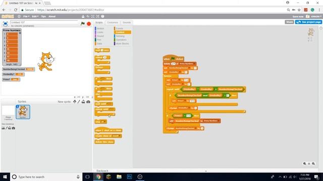 How to make a prime number generator in Scratch! | Scratch Tutorial #9 смотреть онлайн