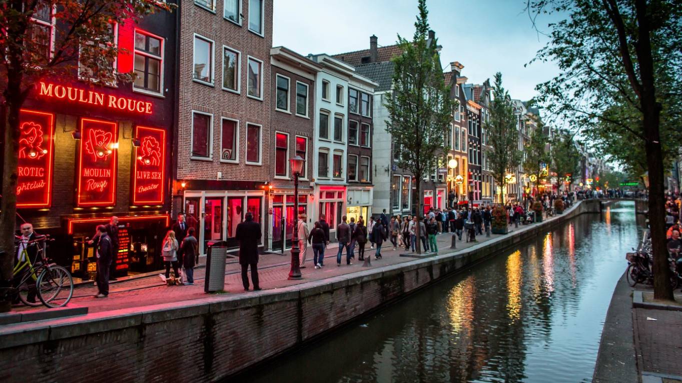 🏘️ Прогулка по Амстердаму |Rain Walk in Amsterdam 🌿 смотреть онлайн