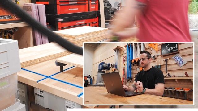 Building Cabinets & Shelving for Closet Organization with CNC смотреть онлайн