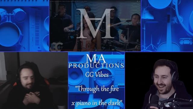 Singers React to Gigi de Lana (GG Vibes) - Through the fire x Piano in the dark | Reaction смотреть онлайн