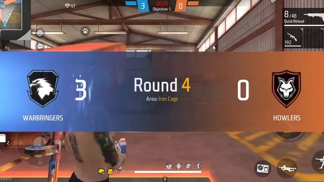 Free Fire MAX LONE WOLF 1vs1 Deep Vs SA GAMING-D3