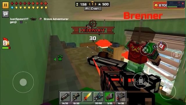 Pixel Gun 3D - Railgun [Review] NEW UPDATE 12.0.0 смотреть онлайн