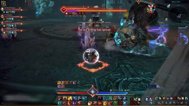 TERA - Lancer tank - Thaumetal Refinery (Hard) смотреть онлайн