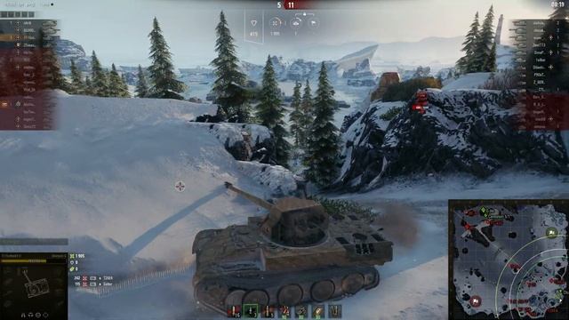 World of Tanks Scorpion G Один против шести врагов с 74 хп #lesta #worldoftanks #scorpion g смотреть онлайн