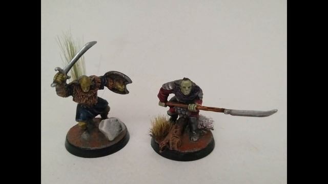Orcs of Mordor - Lotr and Mesbg 28 mm figures showcase смотреть онлайн