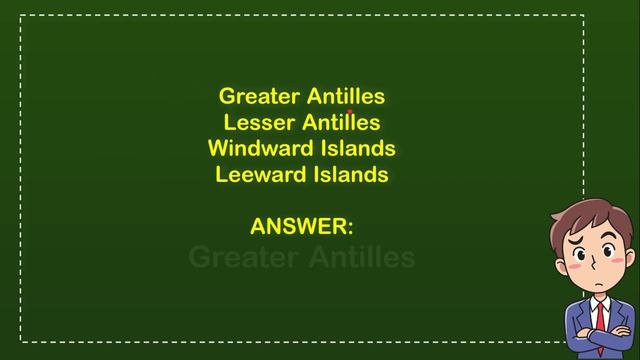 Cuba, Jamaica, And Puerto Rico Are Part Of What Island Group?