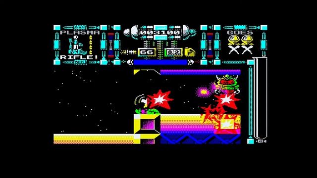 ZX Spectrum Games - Dan Dare III смотреть онлайн