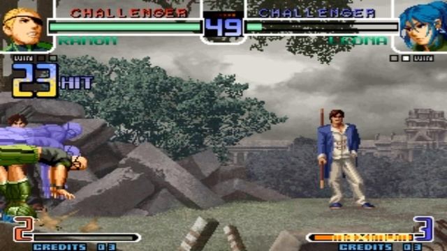 [TAS] Ramon VS Leona (KoF 2002) смотреть онлайн