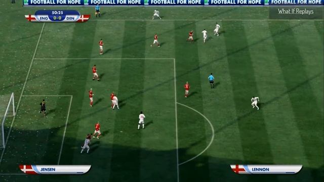 England vs Denmark Euro 2020 Simulated Match What If Replays Match #50 смотреть онлайн