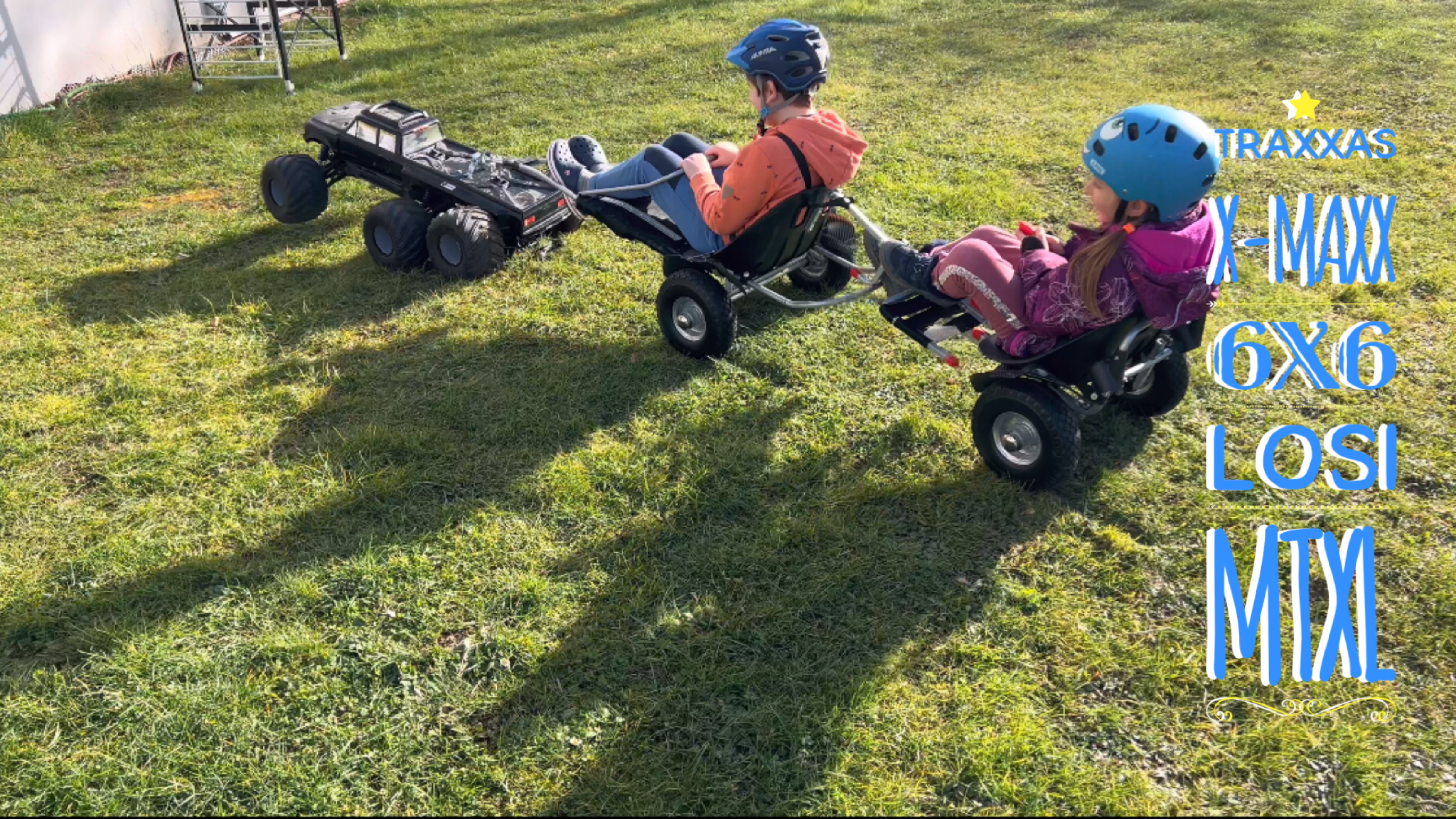 TRAXXAS X-MAXX 6X6 LOSI MTXL
