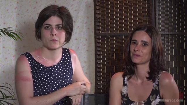 PUBLIC DISGRACE.Lilith Optima And Natalia Ruso.