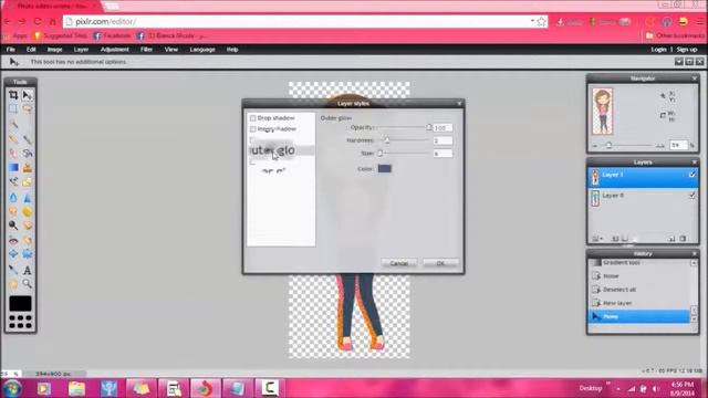 Basics: How to make a Glitter Shadow using Pixlr смотреть онлайн