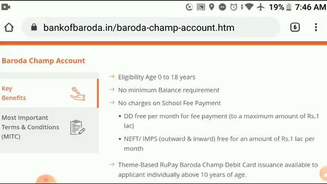 Bank of Baroda Minor Account Opening Online / how to open minor zero balance account online in bob смотреть онлайн