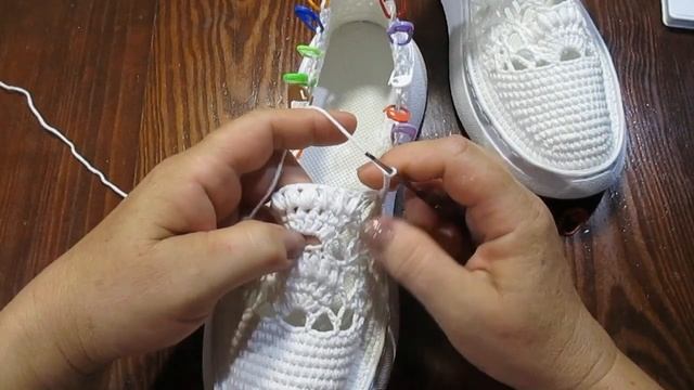 ажурные полусапожки вязаные крючком на подошве 2 часть смотреть онлайн
