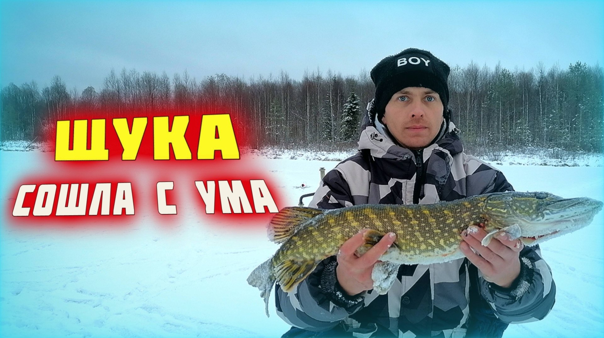 Рыбалка на жерлицы. Сработка за сработкой. Щука вышла на охоту.mp4 смотреть онлайн