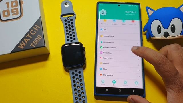 T500 Smartwatch Set Wallpaper | How To Set Custom Watch Face In T500 Smartwatch смотреть онлайн