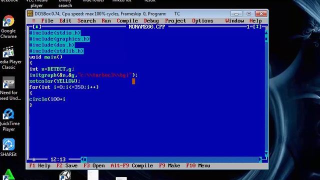 How to move a circle using c++ смотреть онлайн