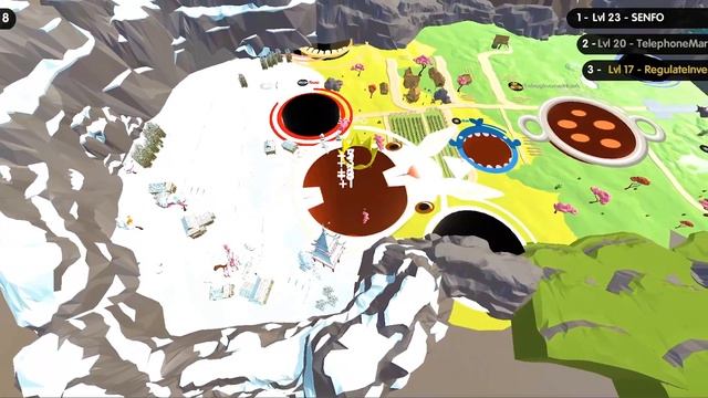 Hole.io Map Control: 100.00% - Big Hole WORLD RECORD #20 смотреть онлайн