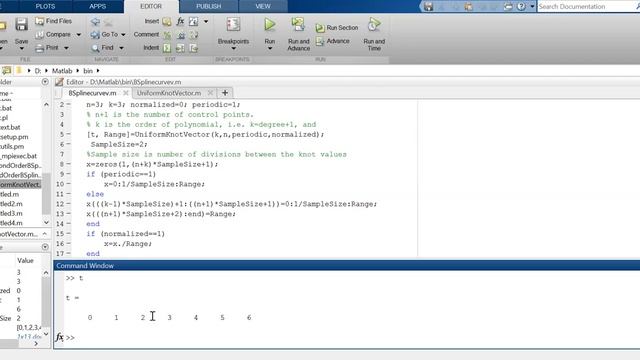 MATLAB Code For B-Spline Curve | Part 2 | Parameter Vector | in Urdu/Hindi смотреть онлайн