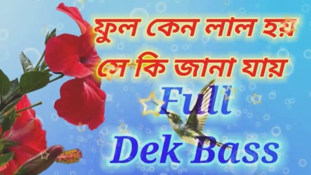 Ful Keno Lal Hoy Se Ki Jana Jay Dek Bass