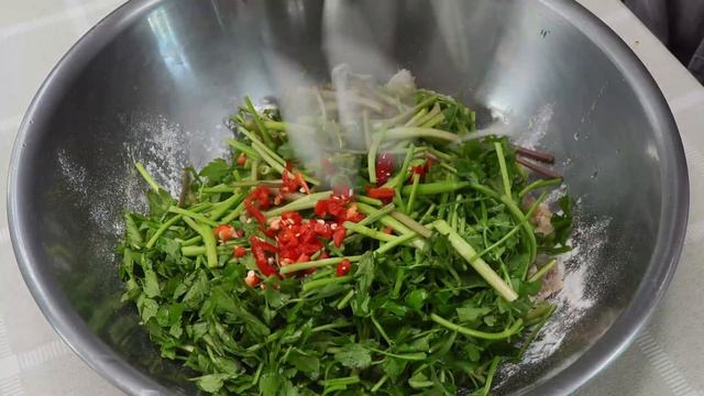 돌미나리바지락전 이렇게 만드세요. 돌미나리요리 / 전 / 부침개 / 반찬 смотреть онлайн