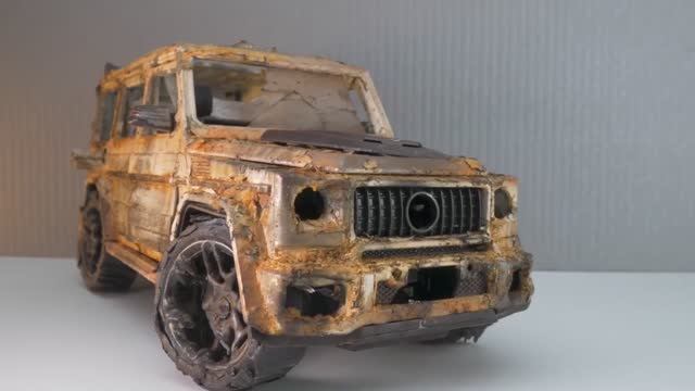 Реставрация Mercedes Benz G63