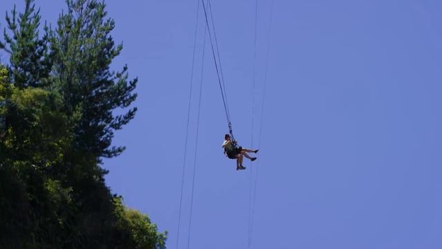 World's Fastest Zipline! Gravity Canyon in 4K! | DEVINSUPERTRAMP