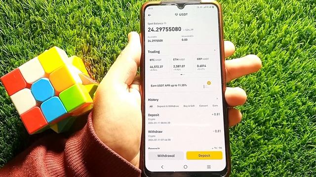 How to Transfer USDT from Binance to Binance 2024 | Binance to Binance USDT kaise Transfer kare смотреть онлайн