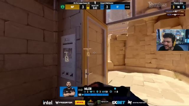 BRASIL JOGANDO MUITO! IMPERIAL vs ETERNAL FIRE - MELHORES MOMENTOS - ESL PRO LEAGUE SEASON 19 смотреть онлайн