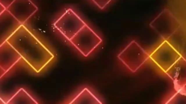 Футаж Огненный ромб