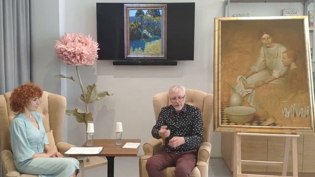 "Арт-диалог" с Адреем Ремнёвым смотреть онлайн