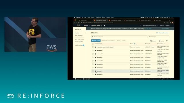 AWS re:Inforce 2019: Governance for the Cloud Age (DEM12-R1) смотреть онлайн