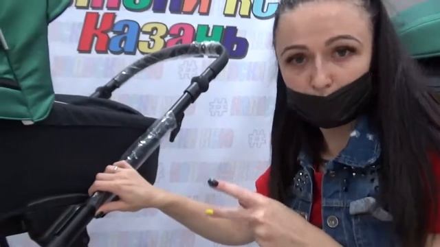 Коляска BEBETTO NITELLO SHINE ЭКОКОЖА+ТКАНЬ смотреть онлайн