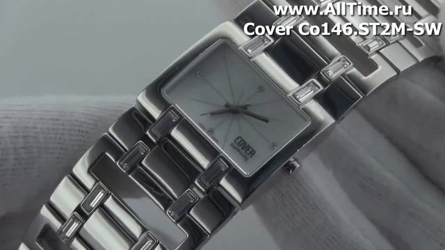 Женские наручные швейцарские часы Cover Co146.ST2M-SW