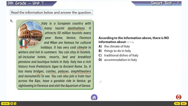 9. Sınıf İngilizce (8. Sınıf 7. Ünite) Tourism / 3 - Telafi Eğitimi (12.09.2020) смотреть онлайн