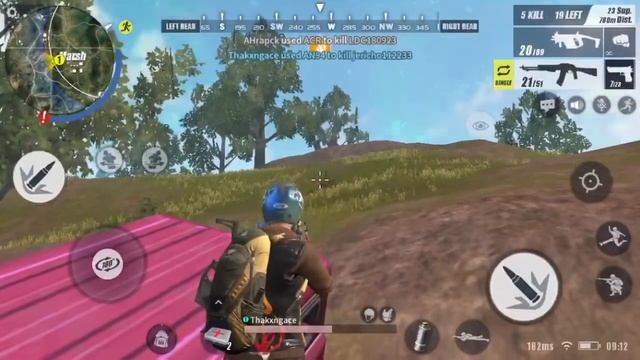 Using the pink van as a Tuk Tuk/Overpowered (Rules of Survival) смотреть онлайн