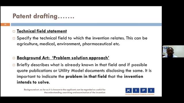 Patent Filing Course:  How To File And Process Patent Application In Kenya By Stanley Atsali, Kenya