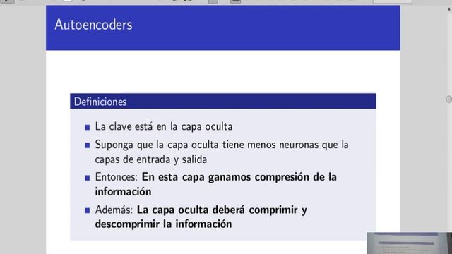 Clase 13: Redes Neuronales - Deep-Learning y AutoEncoders смотреть онлайн