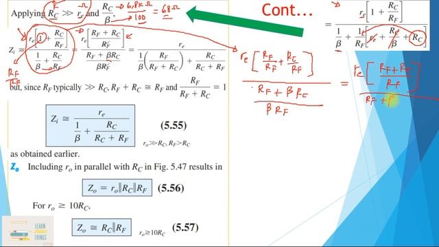 180 BJT AC Analysis l Collector Feedback Conf WITH ro смотреть онлайн