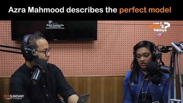 Azra Mahmood describes the perfect model | Look Who's Talking | Don Sumdany смотреть онлайн
