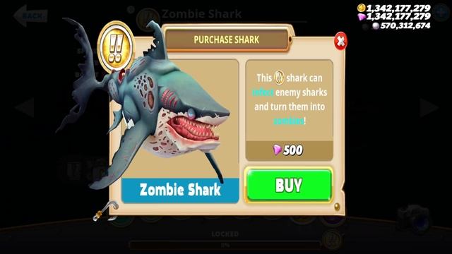 Hungry Shark World - Megalodon Biggest Shark Unlocked - All 39 Sharks Unlocked Hack Gems And Coins