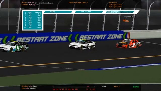2020 21 NROL Siemens National Series Race 18 36 Cartoon Nework 300 смотреть онлайн