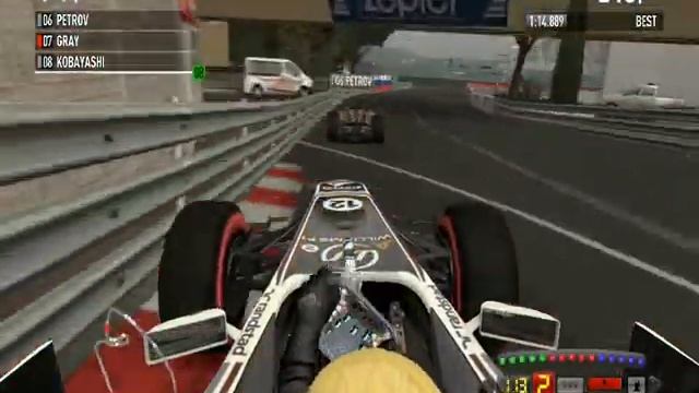 F1 2011 Let's Play "Grand Prix De Monaco" Part 2 смотреть онлайн