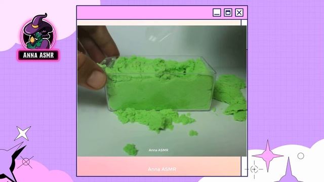 Anna ASMR #51 Satisfying and Relaxing : Kinetic Sand [ Sand Cutting ] смотреть онлайн
