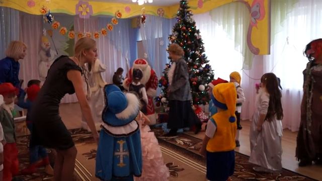 Новогодний утренник, садик "Морячок",Геленджик смотреть онлайн