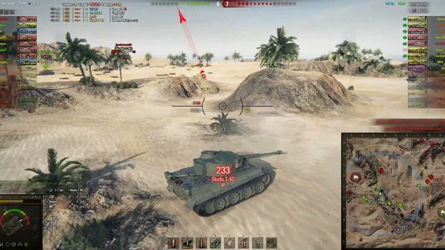 World of tanks Heavy Tank No. VI II Ace Tanker смотреть онлайн