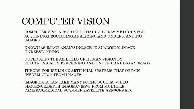Computer Vision vs Image Processing смотреть онлайн