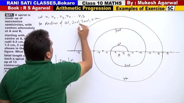 Class 10 Maths (Ex 5C Example 27) Arithmetic Progression (RS Agarwal 2019)