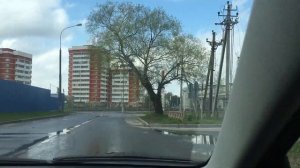 Второе занятие по вождению в городе. Повороты, развороты, перестроение.