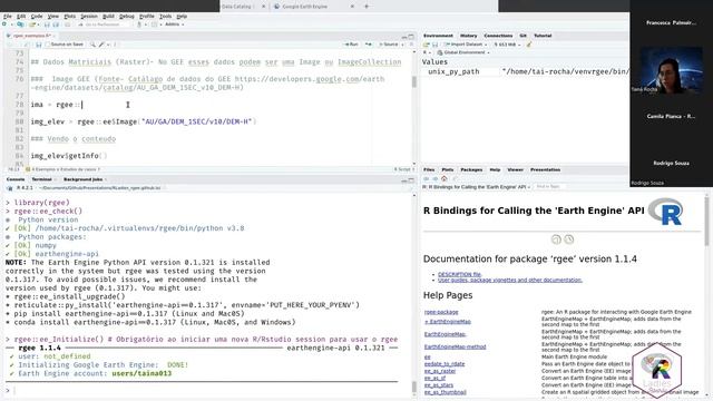 Acessando a API do Google Earth Engine com o 'rgee' смотреть онлайн